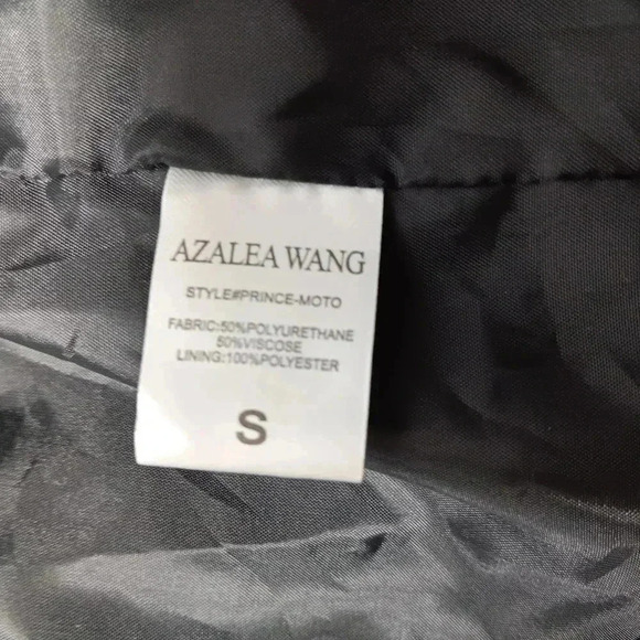 Azalea Wang  Prince Moto Western Style Jacket. Ladies size s - Picture 9 of 12